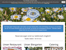 Tablet Screenshot of blumenwiese-assweiler.de